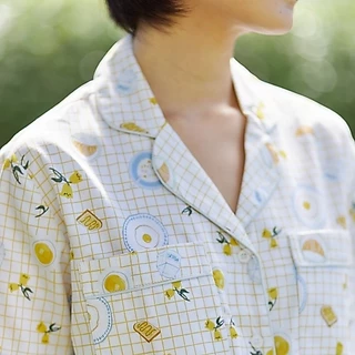 ชุดนอน sliptosleep - Breakfast Shorts Set
