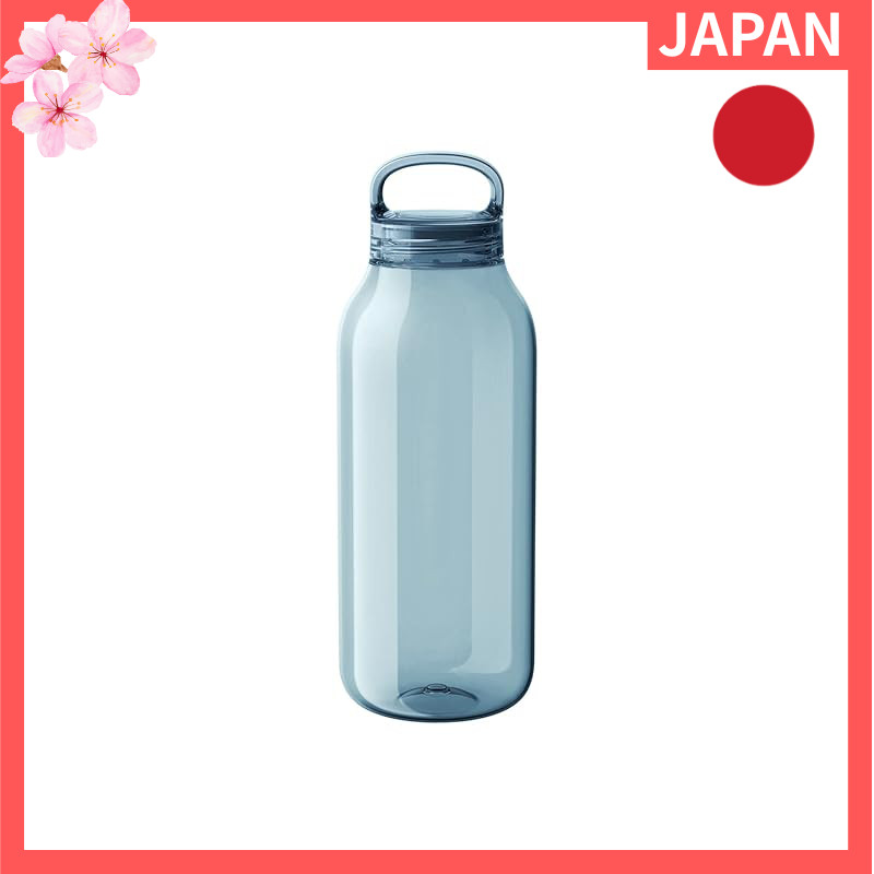 KINTO Water Bottle 500ml Blue Lightweight Dishwasher Safe My Bottle 20134