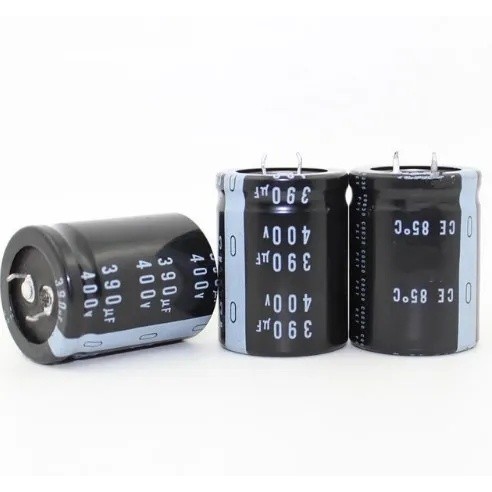20 ชิ้น/5 ชิ้น 390UF 400V ตัวเก็บประจุอลูมิเนียมอิเล็กโทรลีติค 400V390UF 30*40 มม.