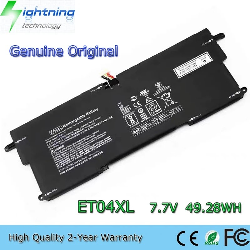 ET04XL 7.7V 49.81Wh แบตเตอรี่แล็ปท็อปสําหรับ HP EliteBook x360 1020 G2 (2TL72EA) HSTNN-IB7U 915030-1