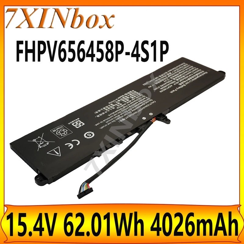 7XINbox FHPV656458P-4S1P 15.4V 62.01Wh 4026mAh แบตเตอรี่แล็ปท็อปสําหรับ Mechrevo Wujie 14 + 14Pro-7B