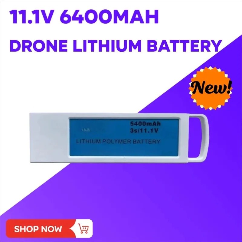 11.1V 6400mAh สําหรับ GIFI 3s อัพเกรด Flight Lipo แบตเตอรี่สําหรับ Yuneec Q500/Q500+/Q500 4K/Q500+ P
