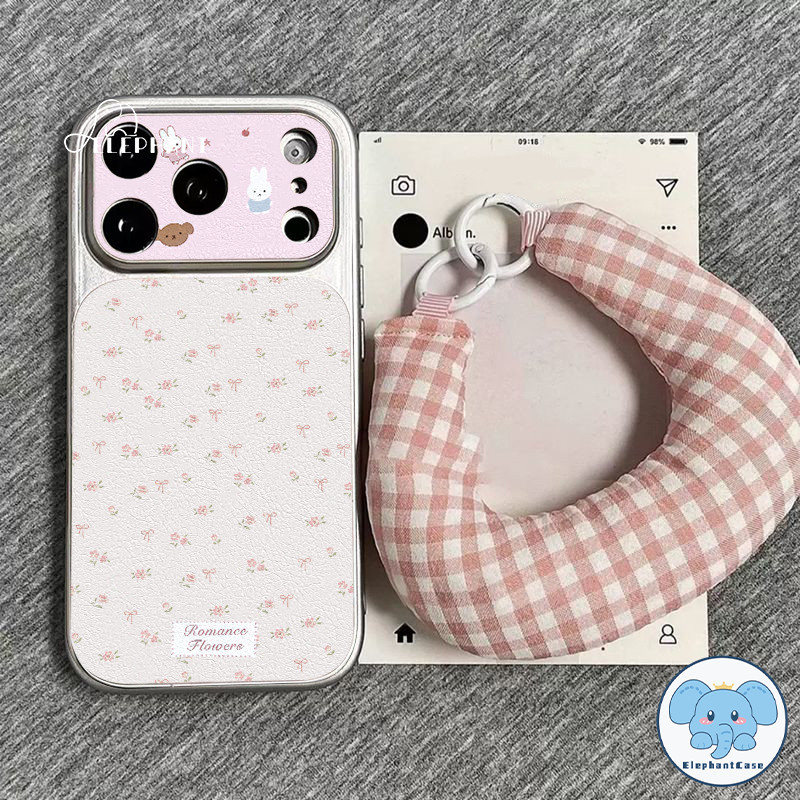 เคสหนังเทียมเปลี่ยนลุยไว ลายมิฟฟี่น่ารัก ป้องกันกระแทก เข้ากันได้กับIPhone 17 15 13 Air 12 16 14 11 Pro Max 16 15 Plus