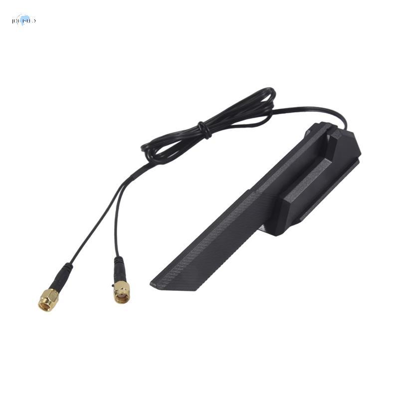 1 PCS WiFi 6E เสาอากาศ 2T2R 2.4G/5G/6G สีดําสําหรับ B660 H670 M13H Z690 เมนบอร์ด