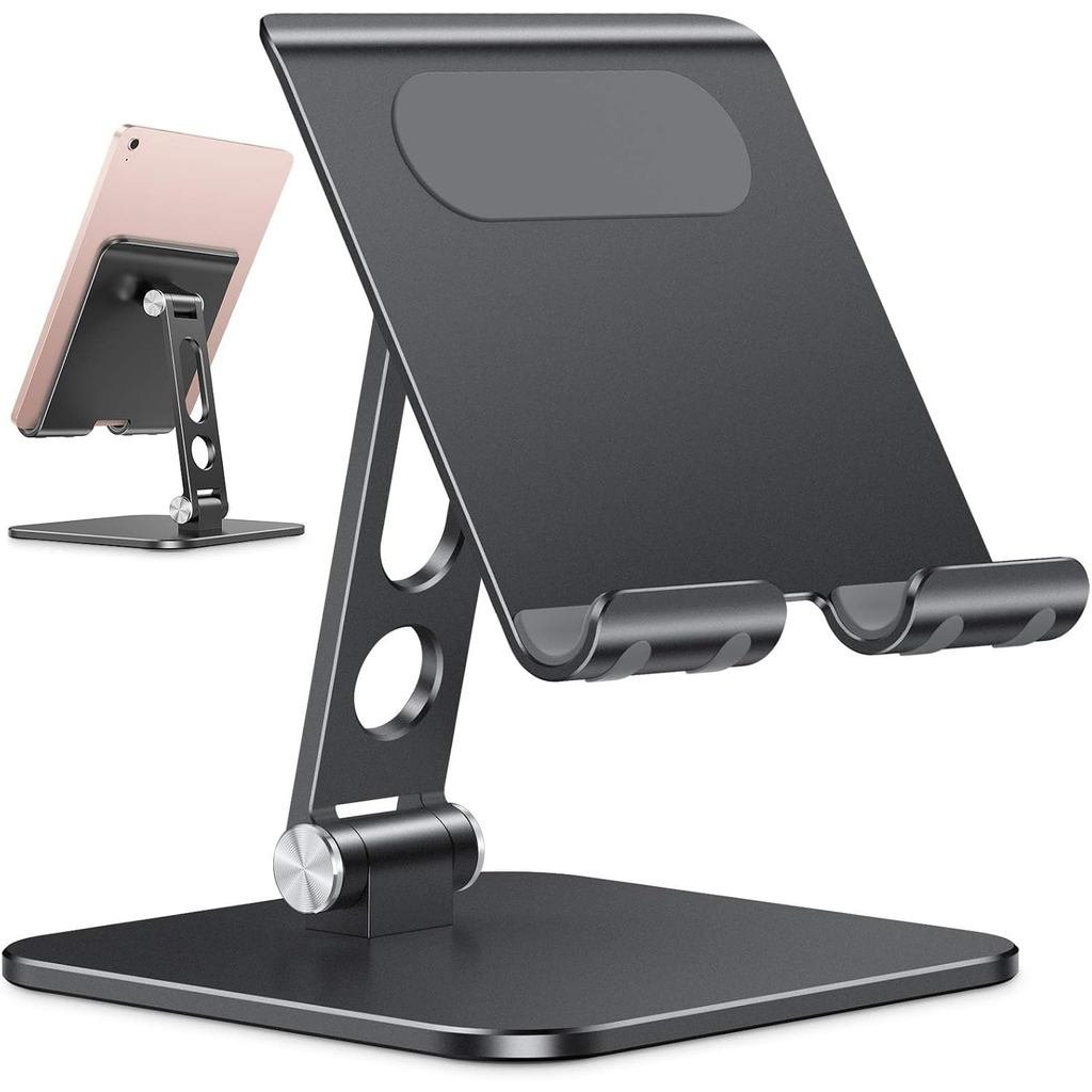 OMOTON T5 อัพเขาตั้งแท็บเล็ตสําหรับผู้ถือ, Heavy Duty Portable Monitor Stand, Travel Essentials สําห
