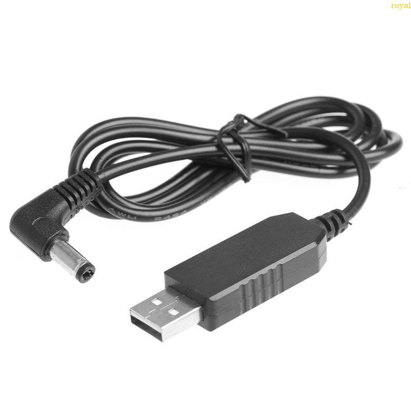 (ส่วนลดสูง)oyalking.th Universal 90 องศา USB 5V สําหรับ 24V 5 5x2 1 มม. 250mA Step Up Cable Power Bo