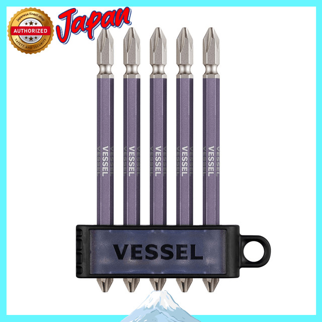 เบสเซล (VESSEL) ดอกสว่านสองด้านแบบแข็ง Galaxy 5 ชิ้น