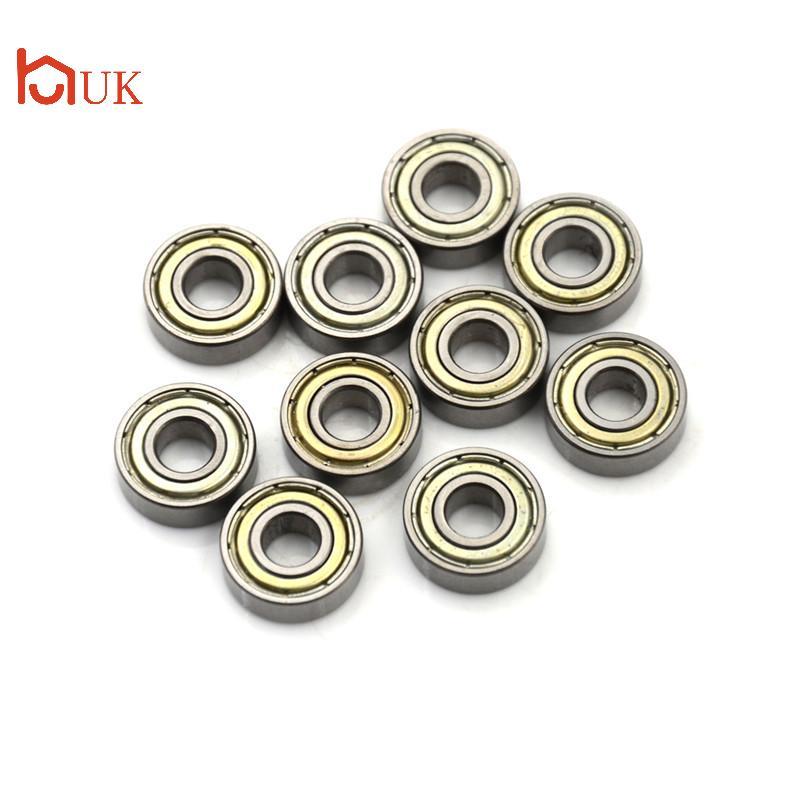 UK 10PCS 696ZZ Deep Groove Miniature Ball Bearing 6X15X5mm โลหะ Mini Bearing TH