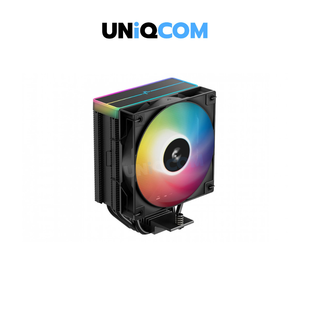 DEEPCOOL CPU COOLER  AG400 ARGB V2 BLACK (R-AG400-BKAMMN-GJD)