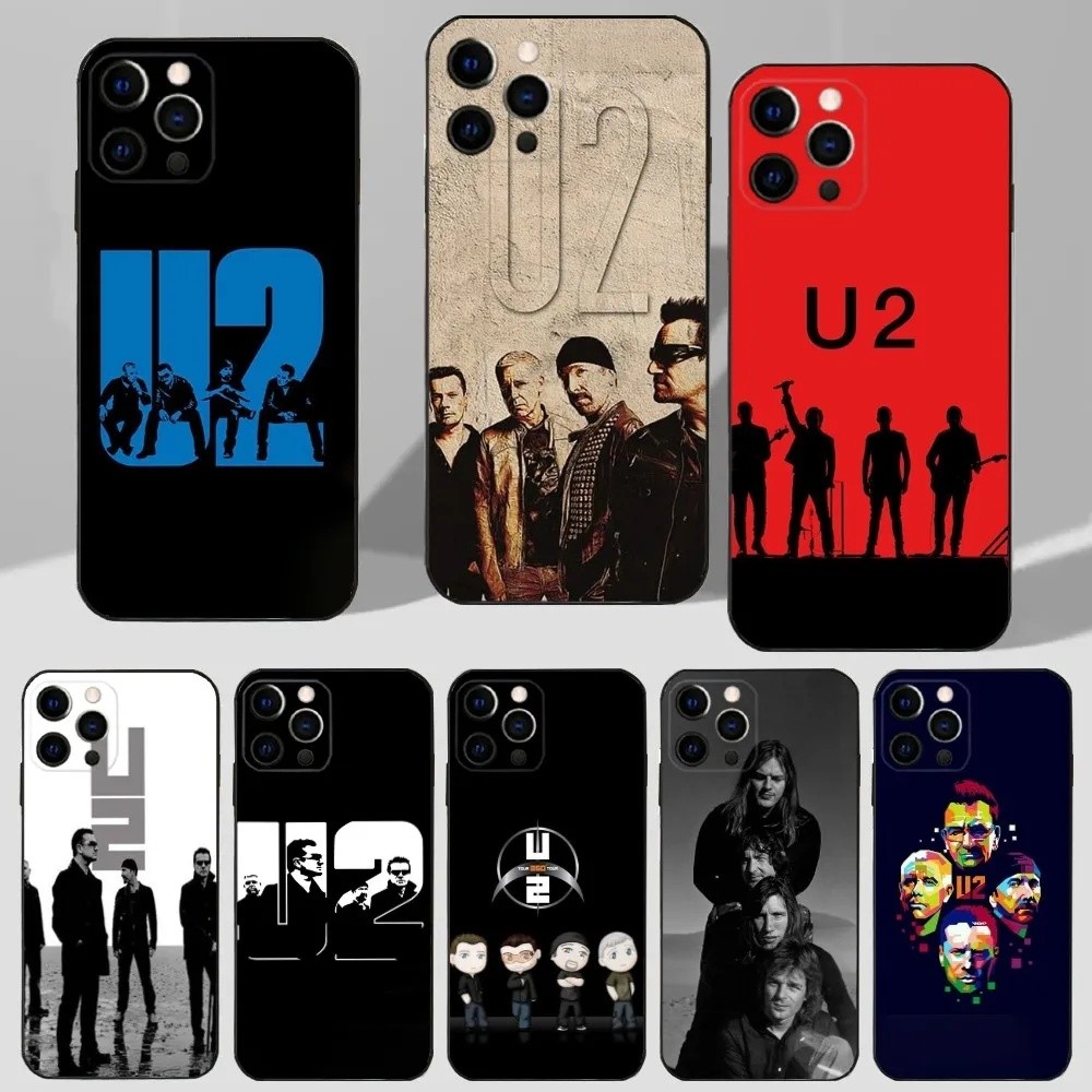 TP-1 U-U2 Band P-Pops เคสโทรศัพท์สําหรับ iPhone 16,15,14,13,12,11 Plus,Pro Max,XS,X,XR,SE,Mini,8,7 ซ