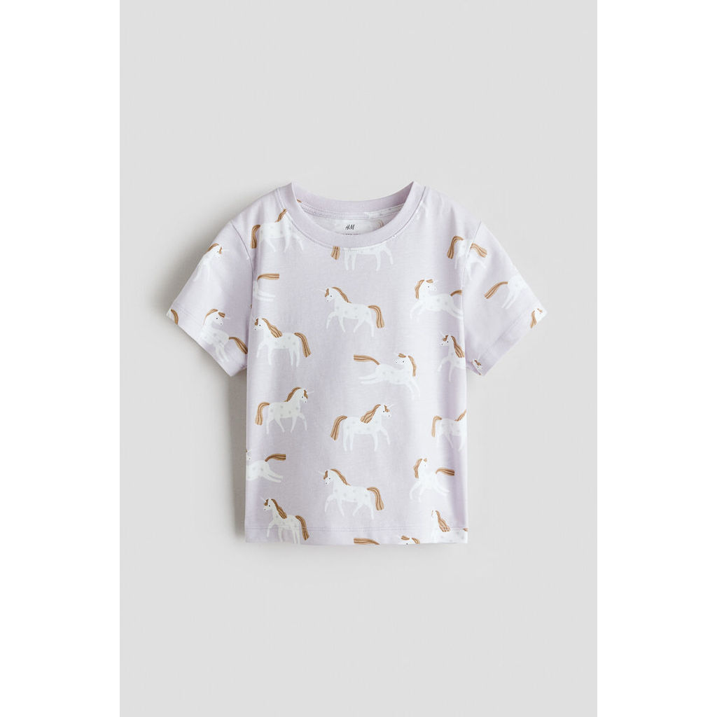 H&M(เอชแอนด์เอ็ม) เสื้อยืดพิมพ์ลายแบบหลวม ผู้ชาย 0967955_25