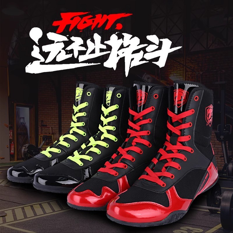 Professional boxing shoes for men and women, squat shoes for indoor training, weightlifting and wres