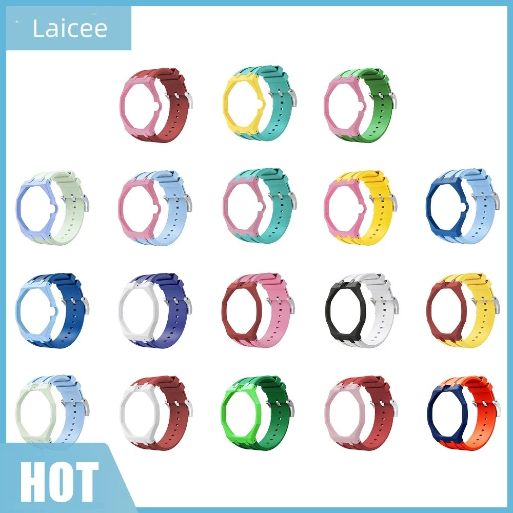 เคสซิลิโคน Ceramics สำหรับ Swatch X APRoyal Pop Quick Release นาฬิกา สายรัด Soft Watchband สำหรับ Daily Commute ง่าย สวย ทันสมัย เหมาะออกกำลังกาย