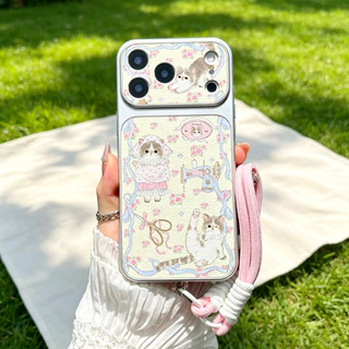 🦋🐌เข้ากันได้ เคสไอโฟน 17PROMAX 17/16PRO 15PLUS iPhone 14PRO 13PROMAX Apple 12 11PRO-HLMBKP14