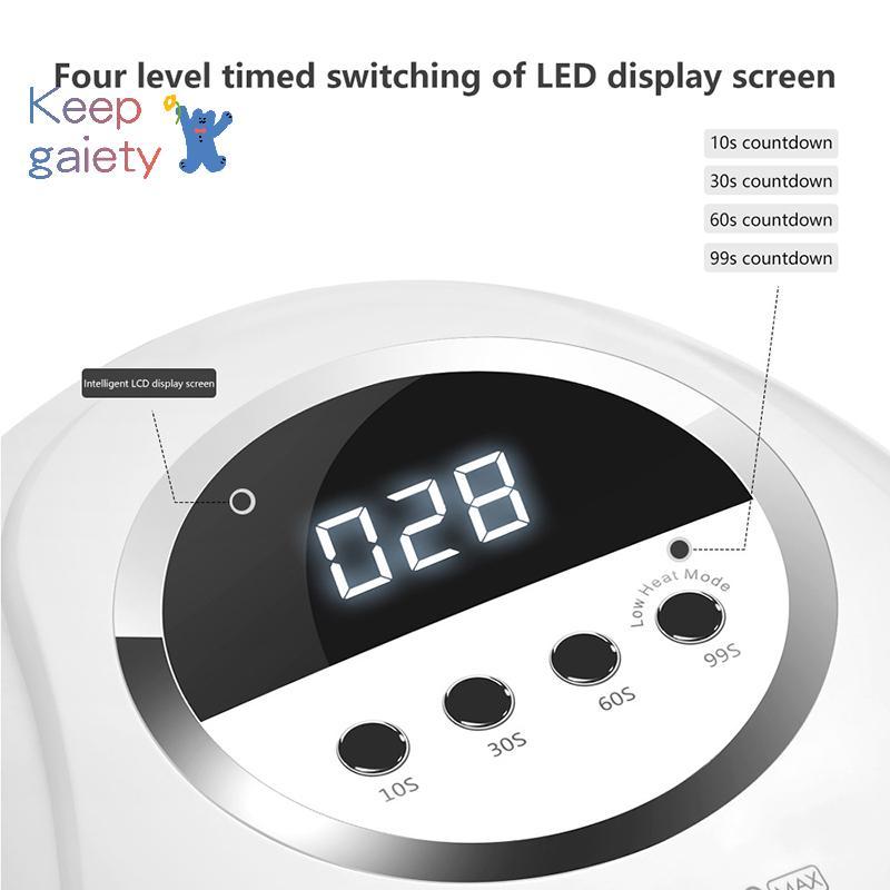 [Kpt-t] 320W LED UV Lamp Dryer For Nails Gel Polish Drying Lamp 4 Timer Setting Auto Sensor Professi