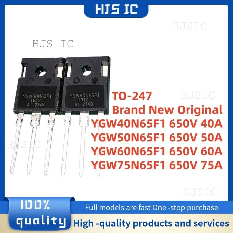 5PCS YGW40N65F1 YGW50N65F1 YGW60N65F1 YGW75N65F1 TO-247 ทรานซิสเตอร์ภาคสนาม-เอฟเฟกต์