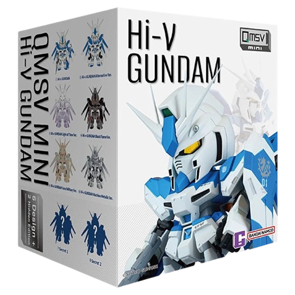 Bandai (สุ่ม 1 / จาก 8 แบบ) QMSV MINI HI-Nu Gundam 6977665592888 (Figure)