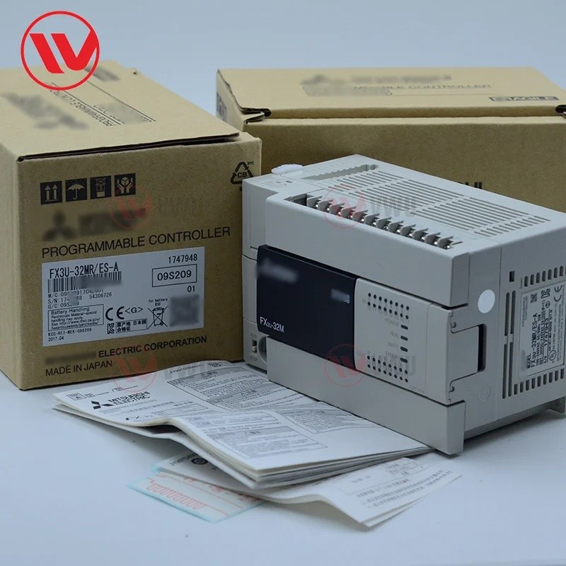 CHSS FX3U-32MR/ES-A FX3U-32MT/ES-A PLC Controller FX3U Series Micro PLC Programming Controller Mitsu