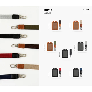 RECAP Mutif Lanyard(20mm.) | สายคล้องบัตรพนักงาน สายห้อยบัตร สายคล้องบัตร สั่งทำชื่อ Personalized name.