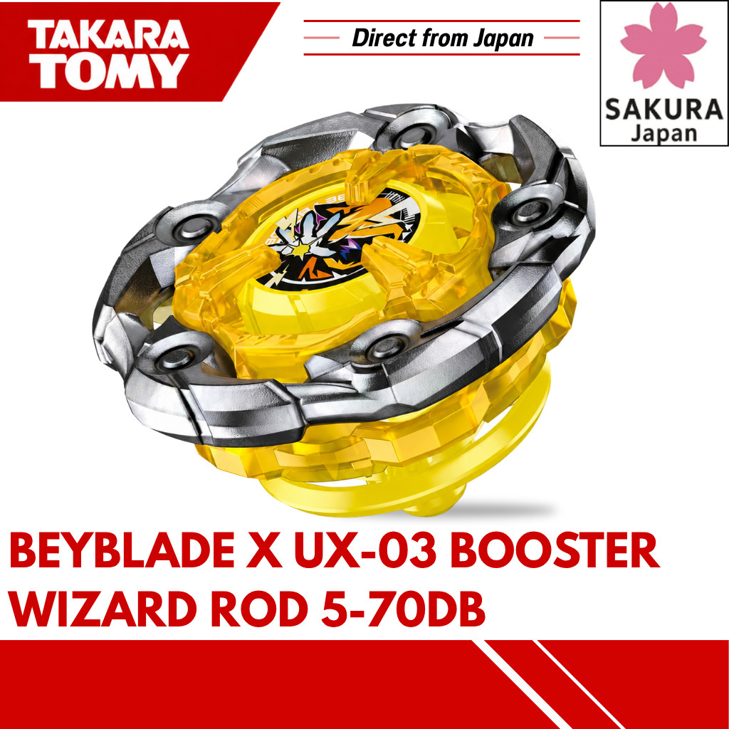 BEYBLADE X UX-03 Booster Wizard Rod 5-70DB
