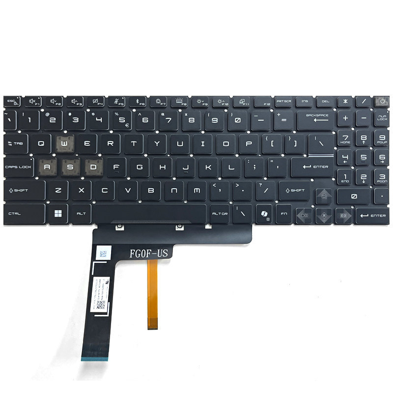 ใช้งานได้ MSI Crosshair A16 A17 A18 HX D8W A8W คีย์บอร์ดโน้ตบุ๊กใหม่