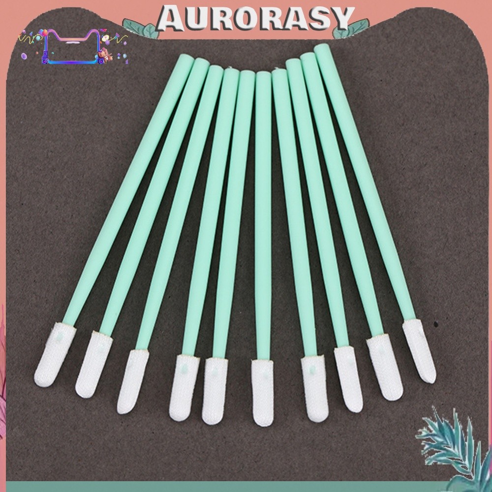 [AURORASY]100 ชิ้น/ถุงสําลีทําความสะอาด Q-tips Anti-static Strong ดูดซับสําหรับทําความสะอาดเลนส์โฟกั