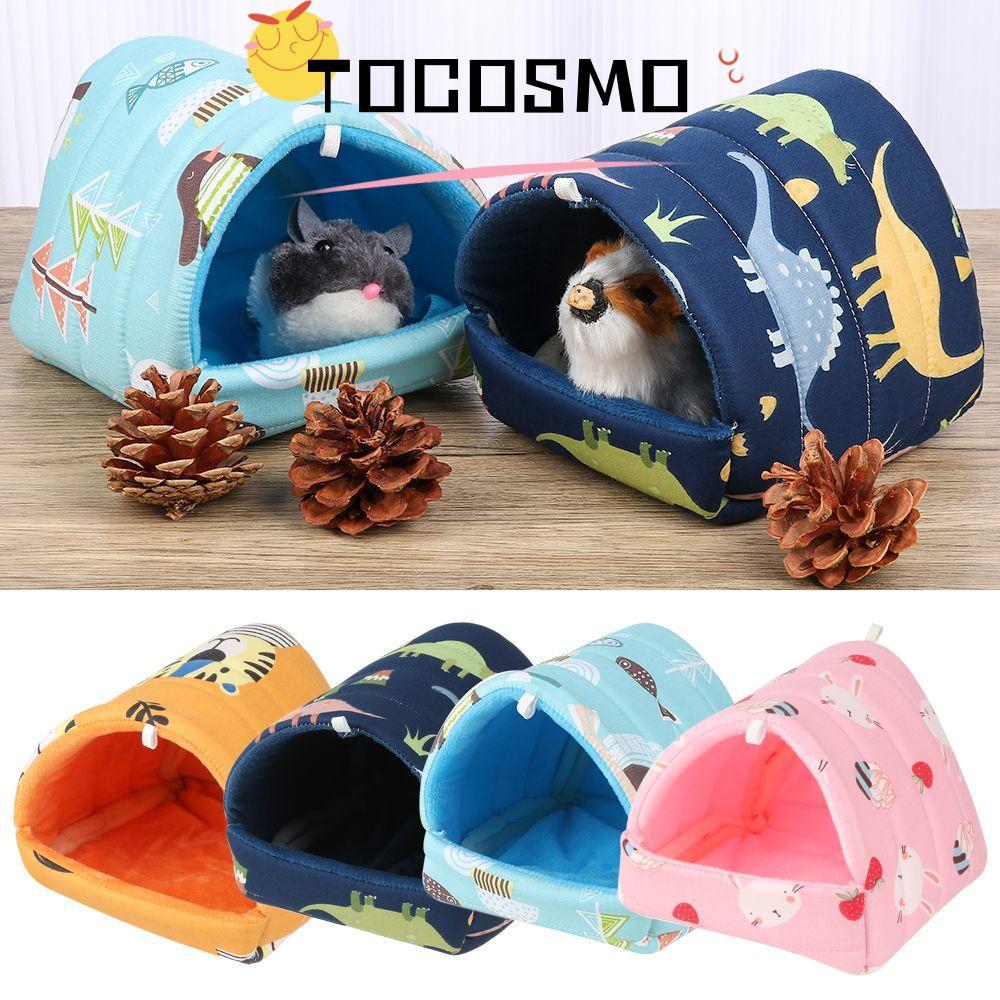 TOCOSMO Hamster House Soft Mini Cage Winter Rabbit Squirrel Warm Mat
