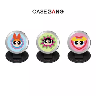 Casebang Magnetic The Powerpuff Girls Series Phone Grip Stand, การออกแบบทรายดูด, รองรับแม่เหล็ก, โครงสร้างถอดออกได้แบบแม่เหล็ก