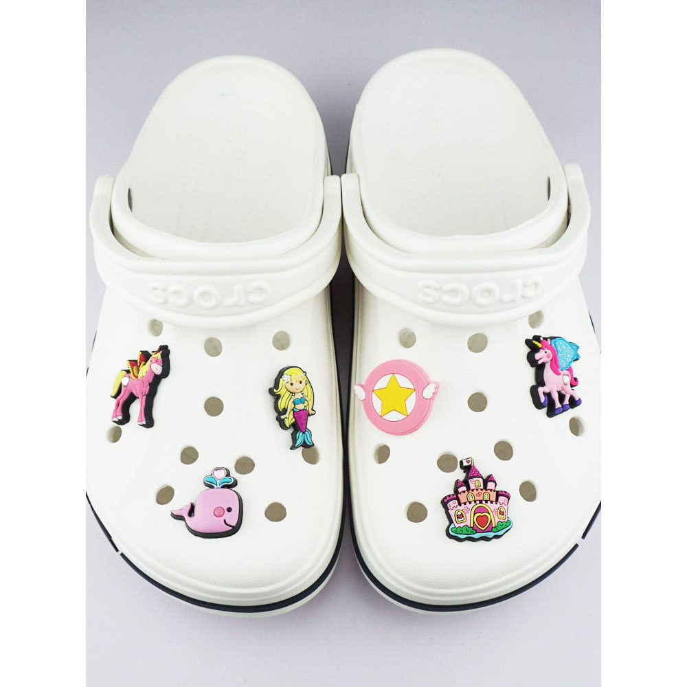 jibbitz jibbitz crocs ของแทั อุปกรณ์ตกแต่ง รองเท้าหลุมน่ารัก