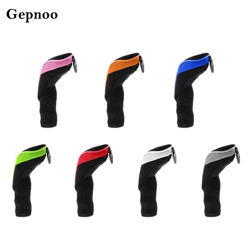Gepnoo Premium Golf Club Hybrid UT Head Covers Headcover / อุปกรณ์ป้องกันคอยาวพร้อม
