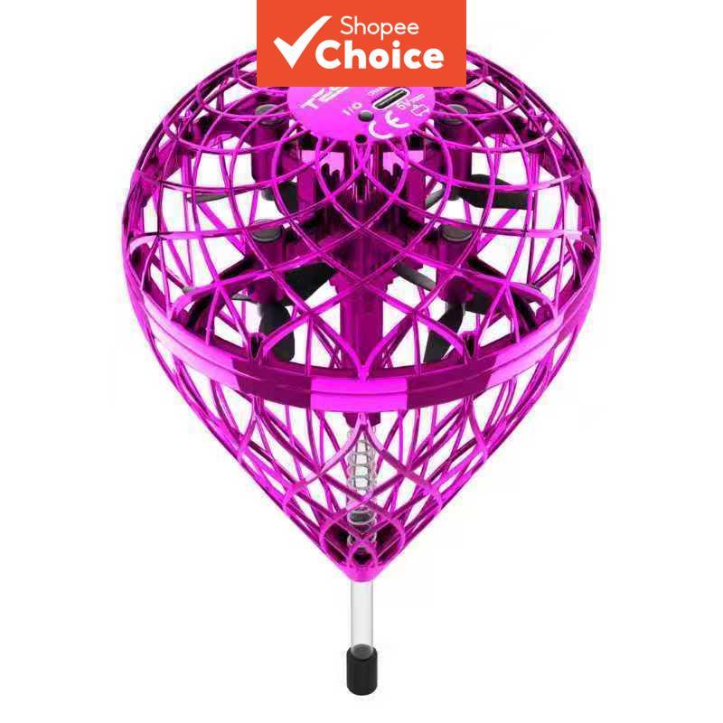 Flying Orb Ball มือควบคุม Flying Ball Boomerang Spinner Magic Flying ของเล่นชาร์จ LED Hover Ball ของ