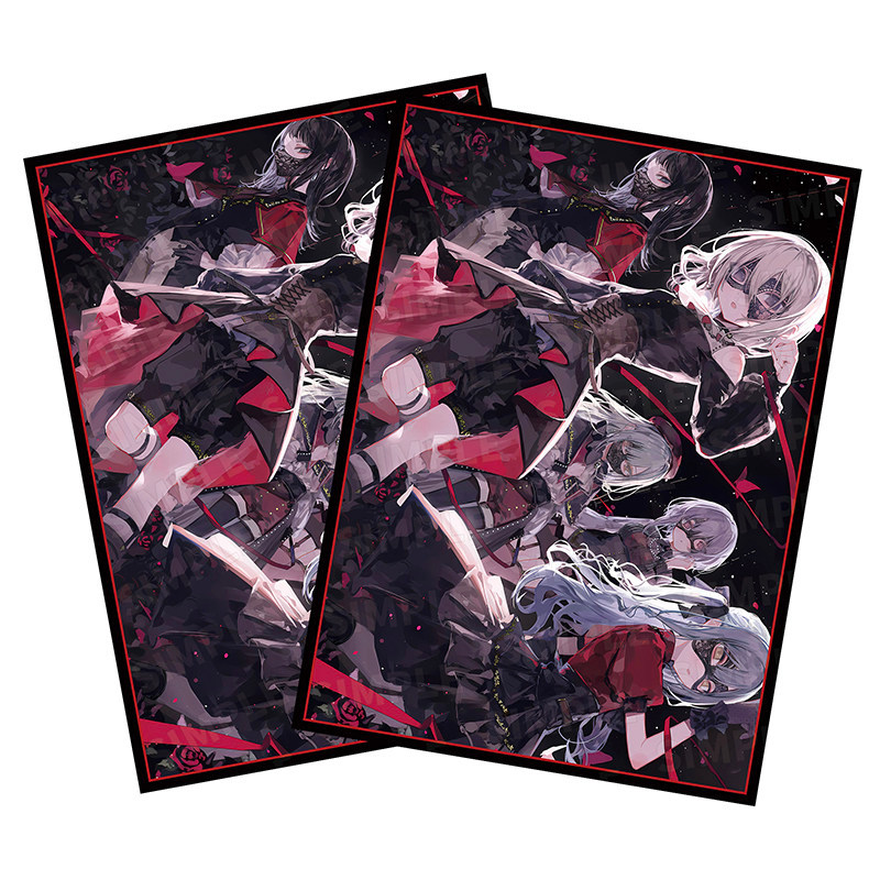 Card Holder Sister Set Songle Doll Ave _ Mujica Card Holder Yu-Gi-Oh สีดําสีขาว Two-Wing WS Rune Battlefield Protective Case