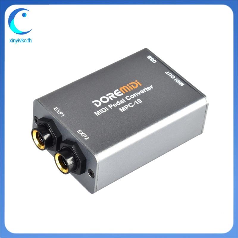 [xinyivko.th] Expression Pedal Converter Switch Pedal Sustain Pedal Expander สําหรับอุปกรณ์เสริมกีตา