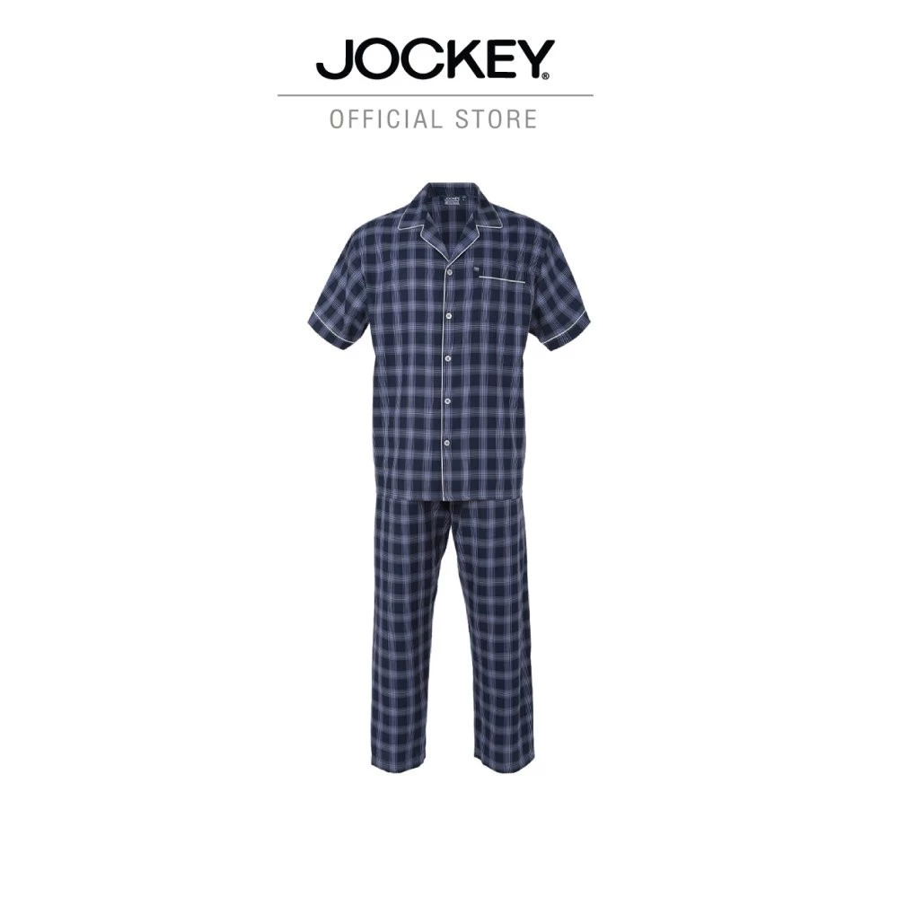 JOCKEY UNDERWEAR ชุดนอน SLEEPWEAR รุ่น KU JK1662B SHORT SLEEVE/PANTS