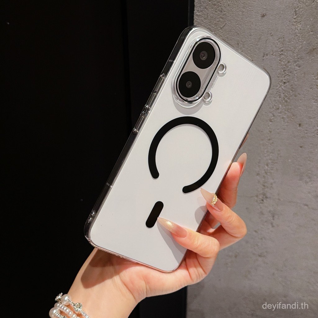 สําหรับ POCO X8 Pro/X8 Pro Max กรณีใหม่ผิวอะคริลิคโปร่งใสแม่เหล็ก Ultra-thin สําหรับ XiaoMi Poco X8 