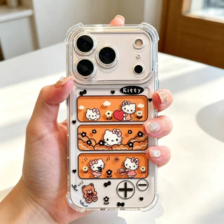 💖Quick--กันกระแทกสี่มุม เคสไอโฟน iPhone 17ProMax 16 ProMax 15/14 Pro 14 Plus 13 12 11-ZRQSJFSTKK55