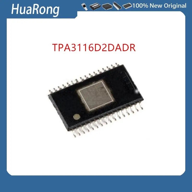 10 ชิ้น/แบทช์ TPA3116D2DADR TPA3116 A3116D HTSSOP-32