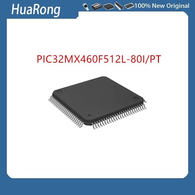 1 ชิ้น/แบทช์ PIC32MX460F512L-80I/PT PIC32MX460F512L PIC32MX575F256L-80I/PT PIC32MX575F R7F7010244 10