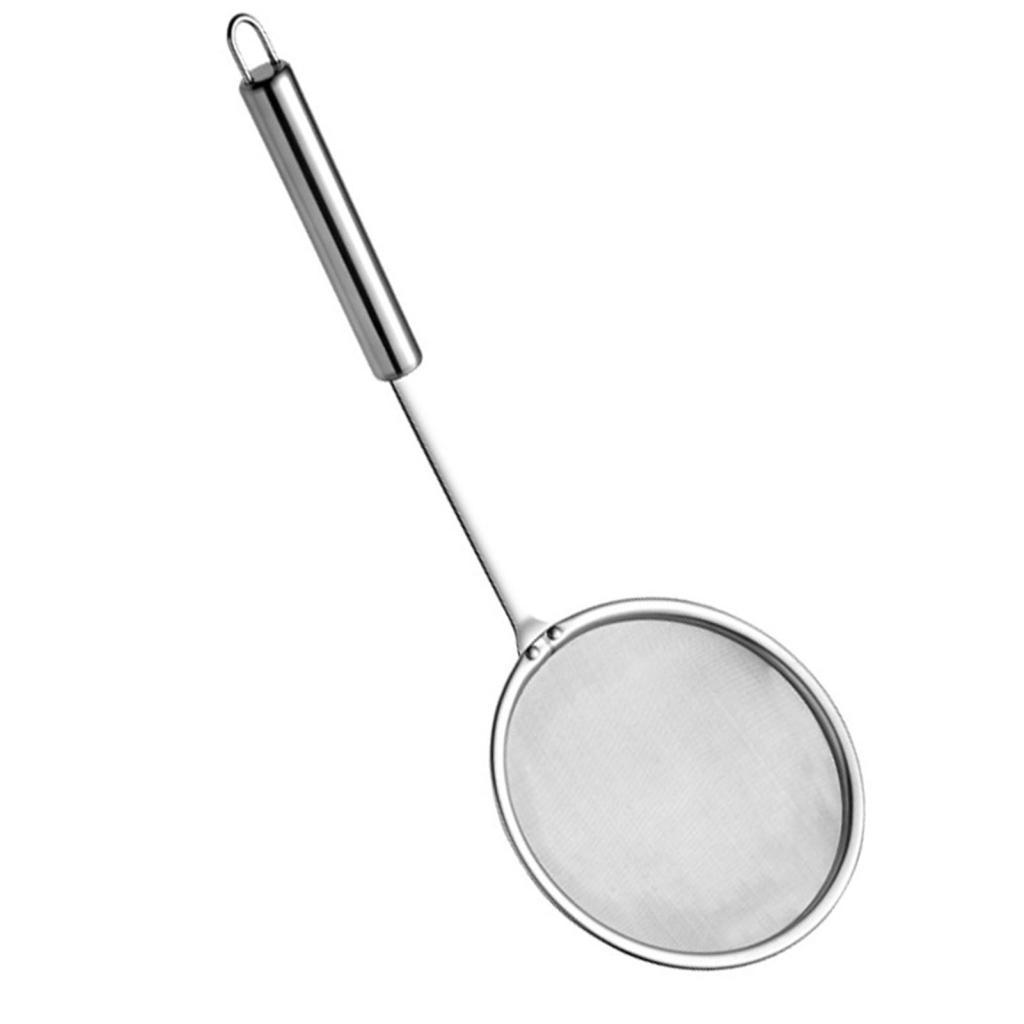 Skimmer Spoon Strainer Easy to for Grease Foam (ขนาดใหญ่ 5x4.5cm/1.96x1.77in)