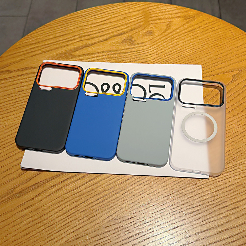 Xiaomi/Redmiเคสโทรศัพท์17/15/14/K90/K80/Pro/ProMax/Ultraสองสีเย็บการดูดซึมแม่เหล็กน้ําหนักเบาหินทราย