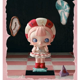 POP MART TINYTINY-Act 1: Sweet Food Therapy Series Figure-Made Mystery Box ของแท้รุ่นอินเทรนด์เล่น