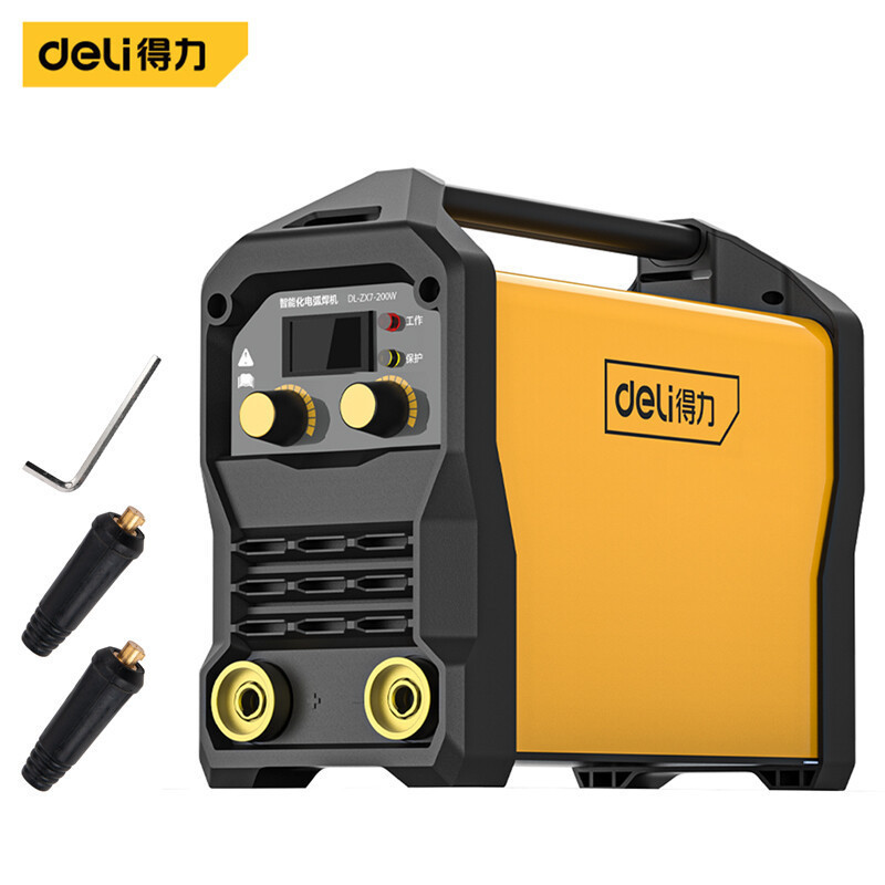 เครื่องเชื่อมไฟฟ้าอัจฉริยะแบบพกพา Deli รุ่น DL-ZX7-200W กำลังไฟ 200 วัตต์