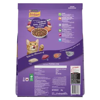[เลือกรสชาติได้] Purina Friskies อาหารแมว 6 kg