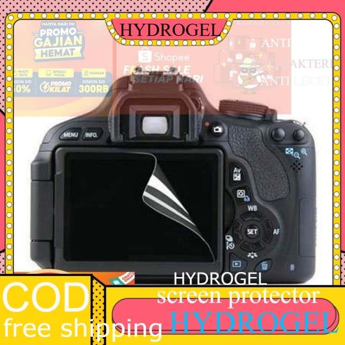 LAYAR Canon EOS 6D Hydrogel Clear Anti-Scratch Camera Screen Eos 6D Clear