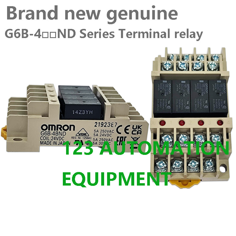 ใหม่ของแท้ Omron G6B-4BND G6B-47BND G6B-48BND Terminal รีเลย์โมดูล