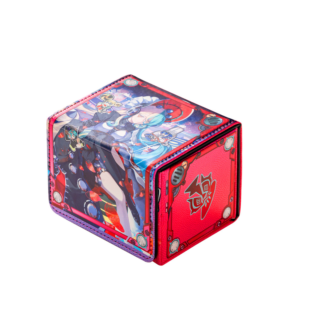 [การ์ดแมวดํา] Yu-Gi-Oh-Card Box-Killer Melody Lotali Card Box Leather