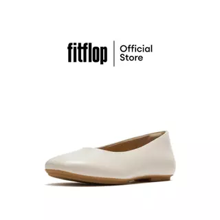 FITFLOP DELICATO HIGH-CUT BALLET FLATS รองเท้าทรงบัลเล่ต์ผู้หญิง รุ่น A0P-A99 สี BEIGE