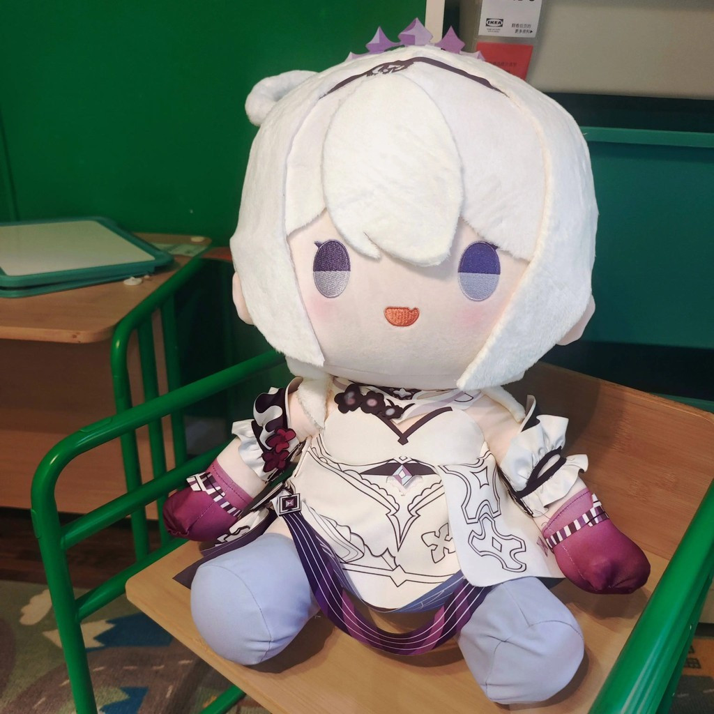 ใหม่ 40 ซม.Kiana Kaslana ท่านั่งรูปหมอนผลกระทบ Honkai 3 ตุ๊กตาตุ๊กตาCosplay Props วันเกิด RC-FUN200