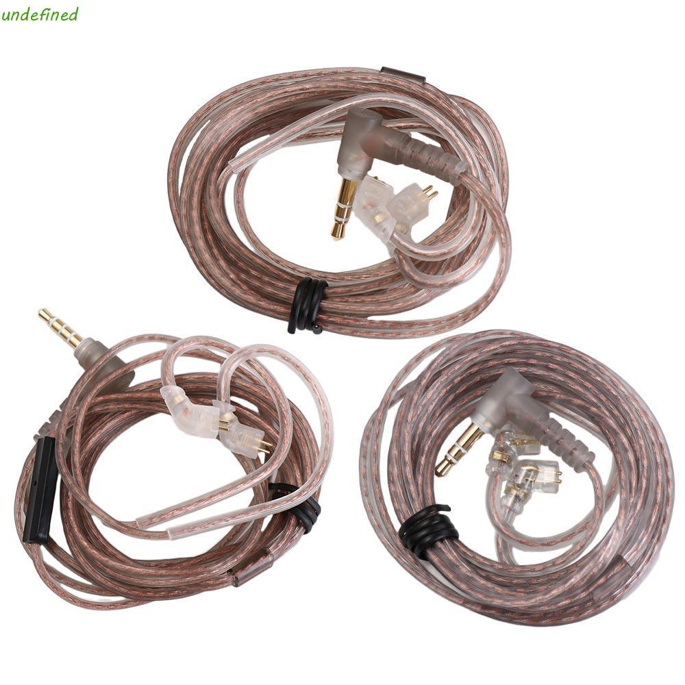 JARREDIW KZ หูฟังอัพเกรดออกซิเจนฟรีทองแดงชุบเงิน Twisted สําหรับ KZ ZEX High-Purity ZS10 หูฟังลวด