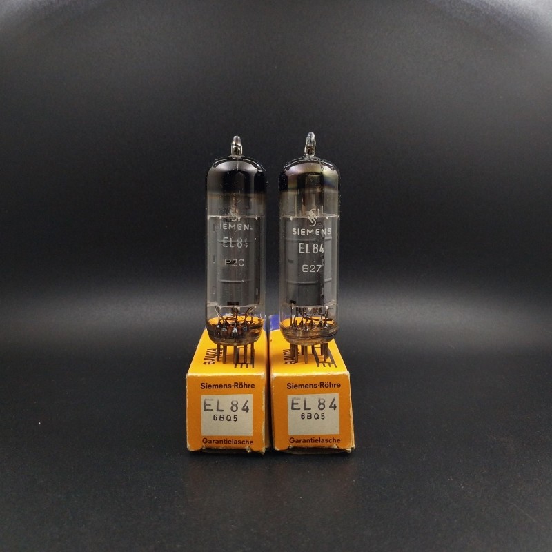 German Regal Siemens EL84/6BQ5/6P14/N709 Tube Plus Seat Generation 6P1/6N1N แหวนผีเสื้อ